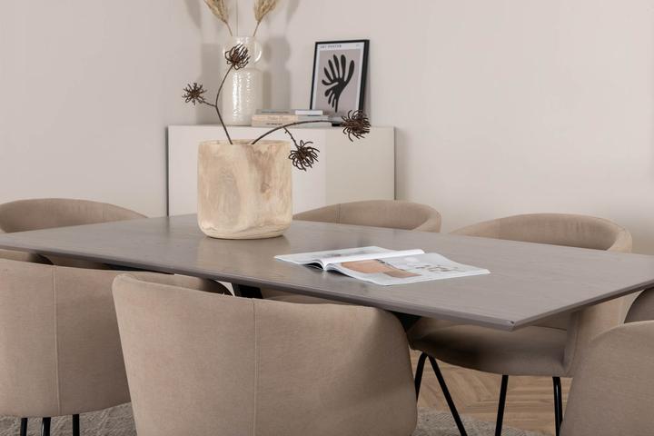 Produktbild Ebuy24 Essgruppe Piazza 10 (7-teilig) (Eisen, Holz, MDF)