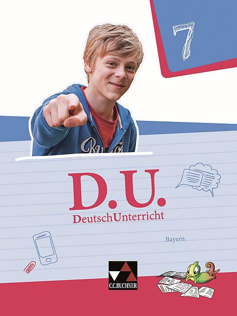 Immagine prodotto D.U. DeutschUnterricht 7. Lehrbuch Bayern (Tedesco, Ralph Ettrich, Gunter Fox, Cora Avidità, Yvonne Yellowhammer, Thorsten Zimmer, 2019)