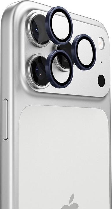 Torras - Lensguard Camera Protector - iPhone 17 Pro / iPhone 17 Pro Max - Blue (Apple iPhone 17 Pro, Apple iPhone 17 Pro Max)