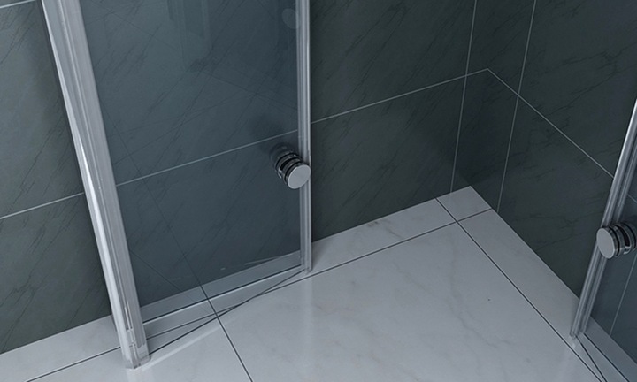 Image du produit Jet-Line Douche pliante 100x100x200cm verre clair (95 cm, 95 cm, 200 cm)