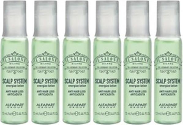 Actual product image Alfaparf Group Il Salone Milano Scalp System Energize Hair Loss Lotion 6x13ml (78 ml)