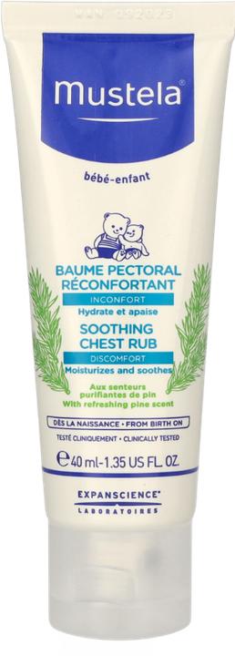 Image du produit Mustela Bébé Massage apaisant pour la poitrine