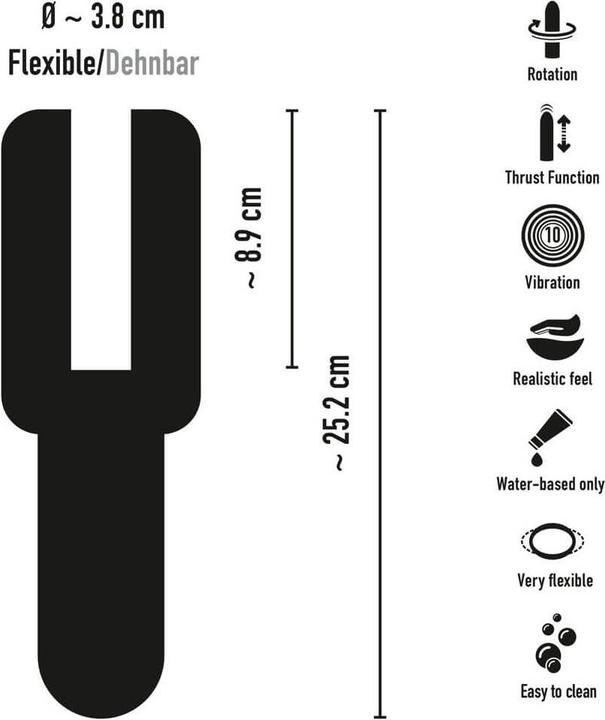 Actual product image Stroker Rotating