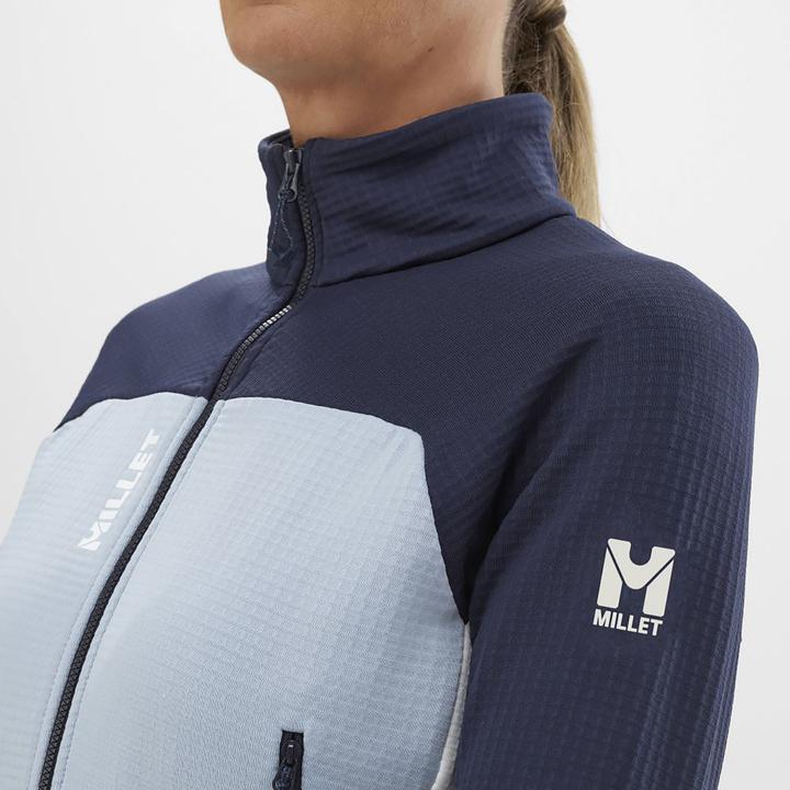 Image du produit Millet Fusion Grid Jkt Sweatshirt Grau (S)