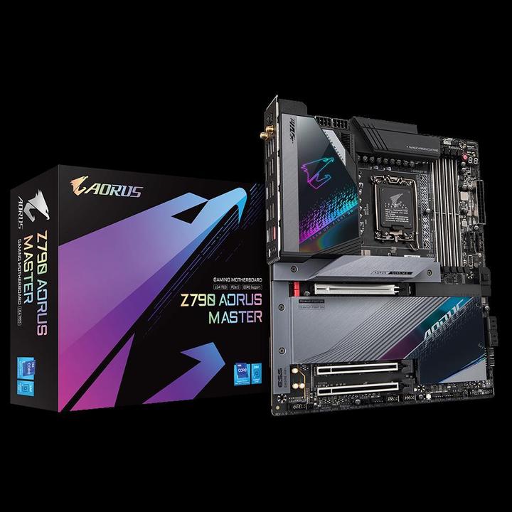 Image du produit Gigabyte Z790 AORUS MAÎTRE (LGA 1700, Intel Z790, E-ATX)