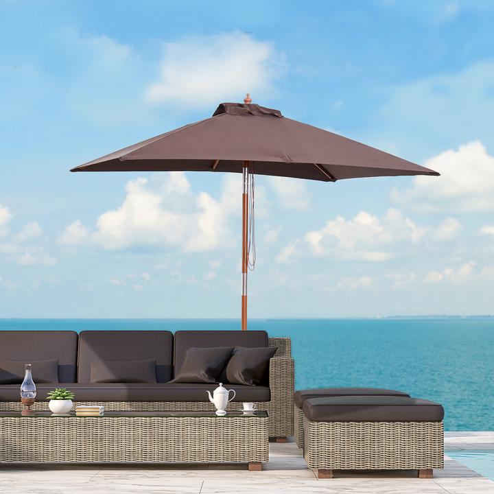 Produktbild Outsunny Sonnenschirm knickbar (1.50 m)