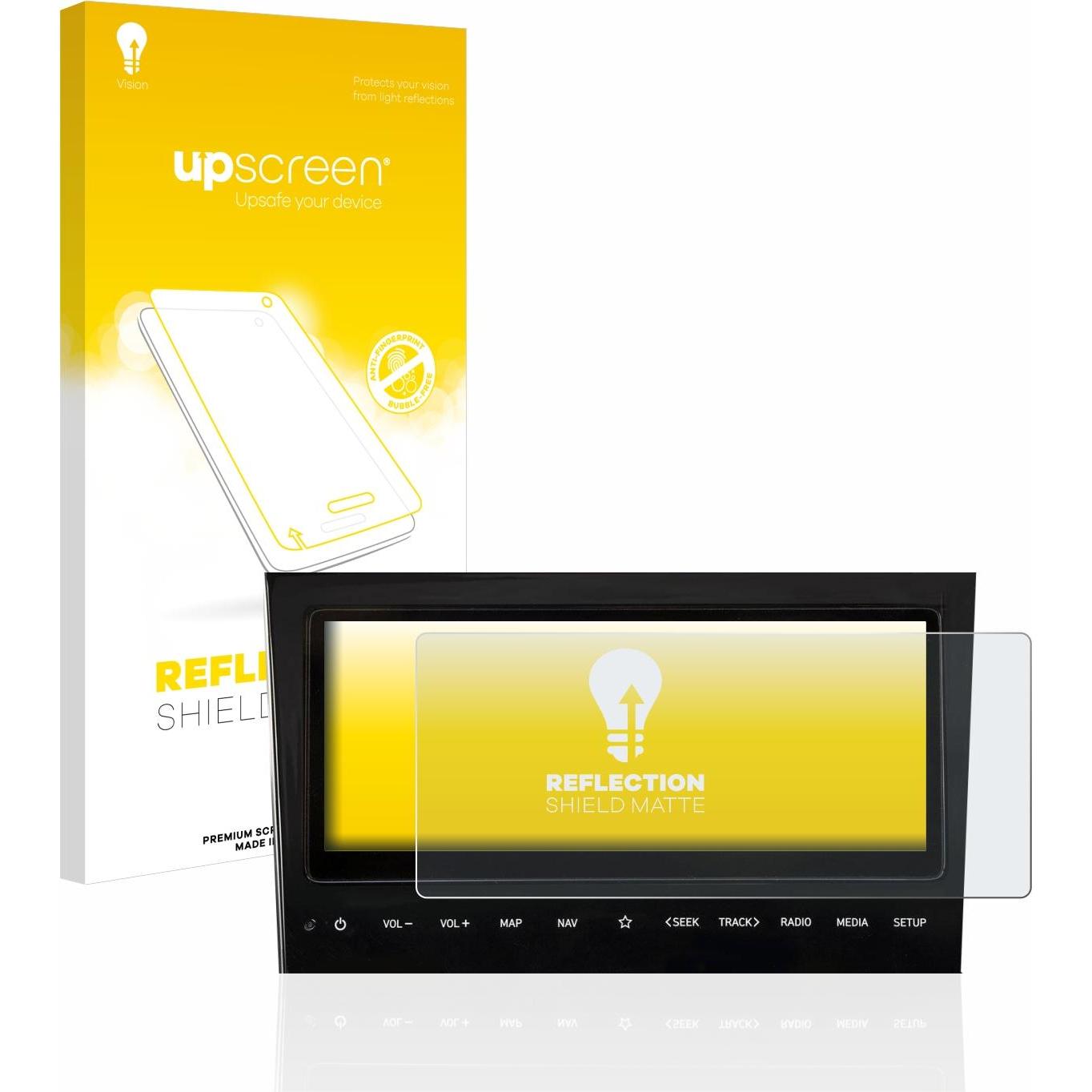 upscreen, Fahrzeug Navigation Zubehör, Reflection Shield Displayschutz Matt