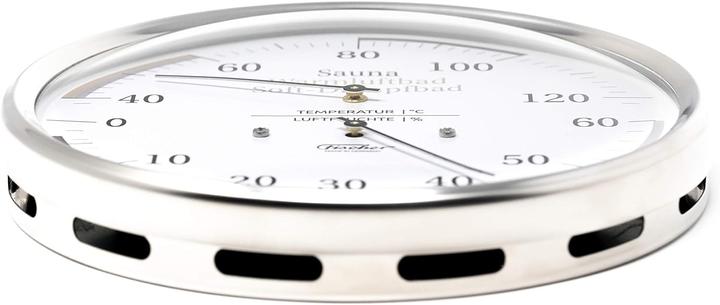 Actual product image K. Fischer Sauna Universal Thermohygrometer, 160mm