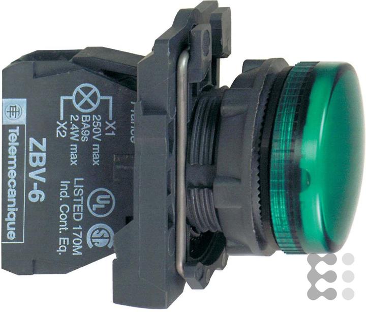 Productafbeelding Schneider Electric Indicatielampje LED 24VDC groen XB5AVB3