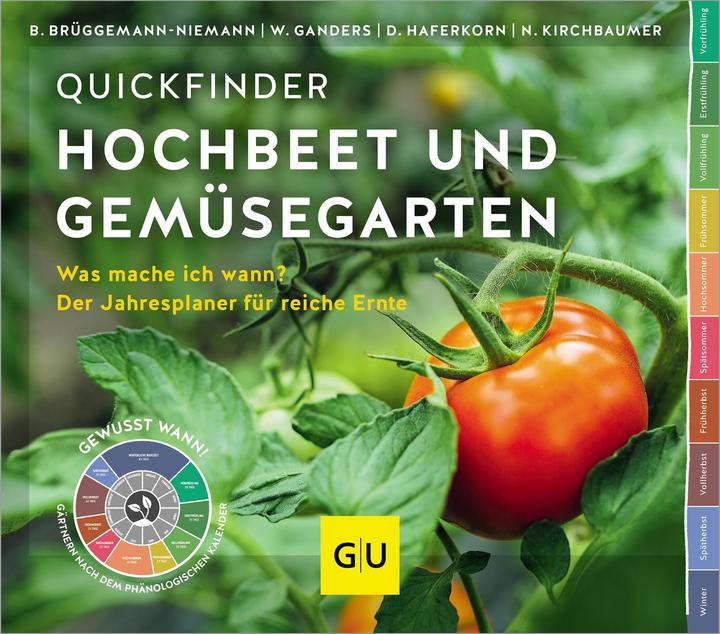 Produktbild Quickfinder Hochbeet und Gemüsegarten (Deutsch, Birgit Brüggemann-Niemann, Daniela Haferkorn, Natalie Kirchbaumer, Wanda Ganders, 2024)