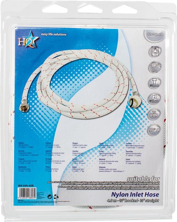 Immagine prodotto Invento HQ W9-IHN-40BN Accessori per lavatrici / tubi dell'acqua / bianco