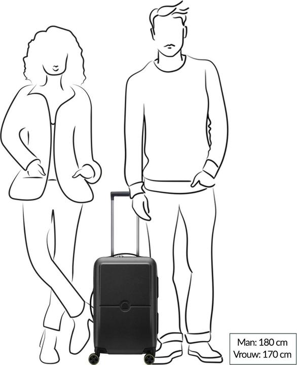 Produktbild Delsey Turenne 2.0 4 Rollen Kabinentrolley 56 cm (36 l)