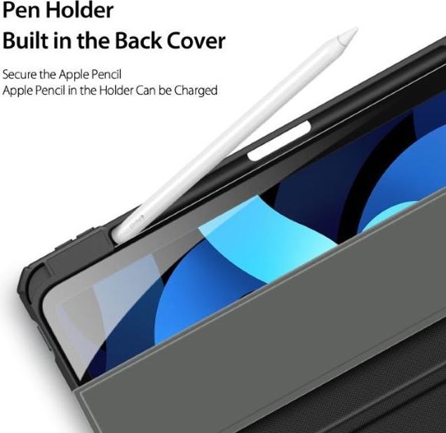 Productafbeelding Dux Ducis Toby Serie Leren Boekomslag Hoesje (IPad Air (2022), IPad Air 10.9 (2020))