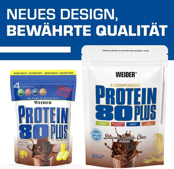 Immagine prodotto Weider Proteina 80 Plus (Fragola, 1 x, 500 g)