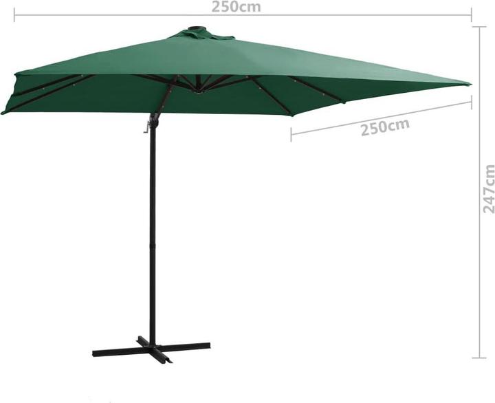 Actual product image vidaXL Ampelschirm (2.50 m)