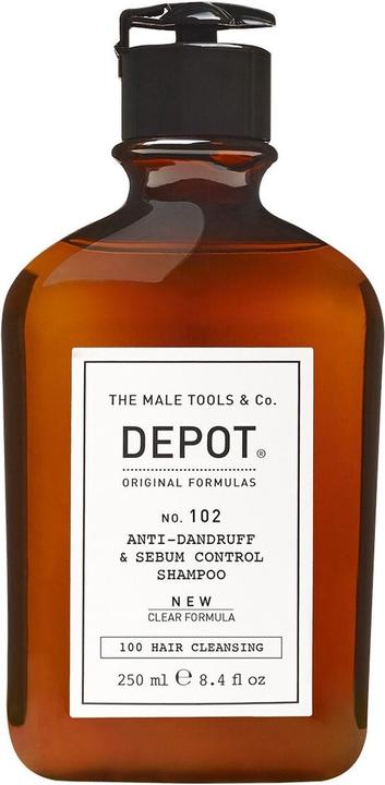 Produktbild Depot No. 102 Anti-Dandruff &amp Sebum Control 250ml (250 ml, Flüssiges Shampoo)