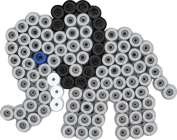 Image du produit Hama Maxi Perles Boîte Animaux Sauvages