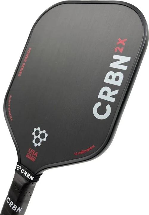 Actual product image CRBN CRBN-2X Series Carbon Fiber (Square) Pickleball Paddle