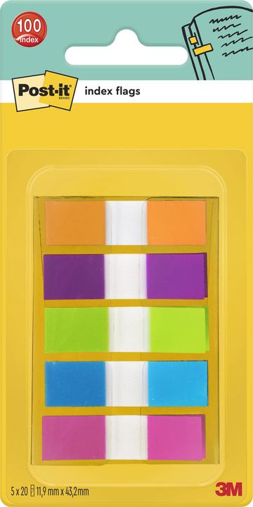 Produktbild Post-it Index Mini (12 x 43 mm)