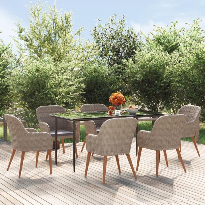 Produktbild vidaXL Garten Essgruppe (160 x 80 x 74 cm)