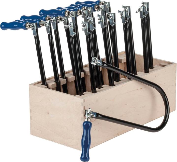 Image du produit Youngworker Support de scie à frettes Avec 10 scies à frettes