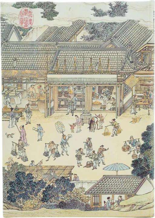 Image du produit Paperblanks Carnets à couverture rigide - L’Âge d’Or de la Prospérité - Midi - Ligné (18 x 12 cm, À rayures, Couverture rigide)