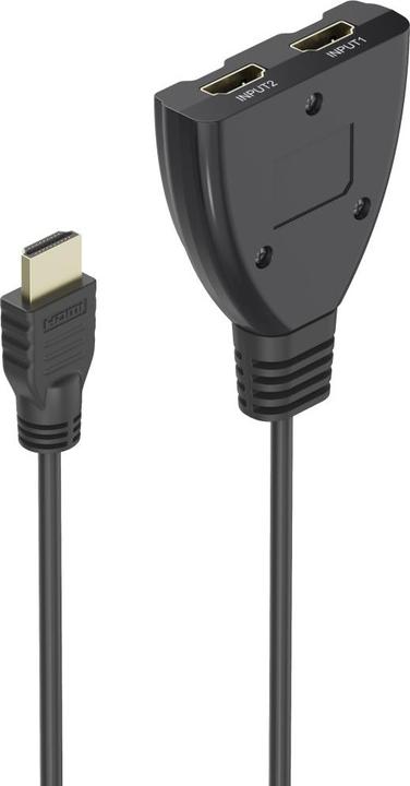 Actual product image Hama 4K HDMI™-Umschalter 2x1, 2x HDMI™-Buchse - 1x HDMI™-Stecker