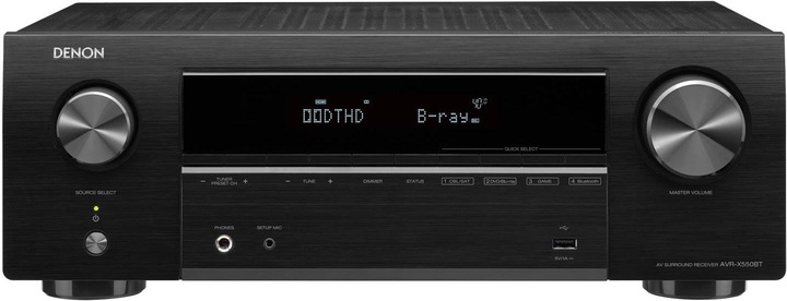 Produktbild Denon Avr-X550bt (5.2 Kanal, FM)
