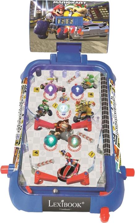 Immagine prodotto Lexibook Flipper elettronico Mario Kart con effetti luminosi e sonori (Tedesco, Francese, Italiano, Inglese)