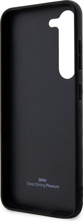 Produktbild BMW BMHCS23S22RDPK S23 S911 czarny/black hardcase Leather Textured & Stripe (Samsung Galaxy S23)