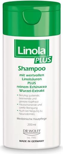 Produktbild Dr. Wolff Linola PLUS Shampoo, 200 ml Shampoo (200 ml, Flüssiges Shampoo)