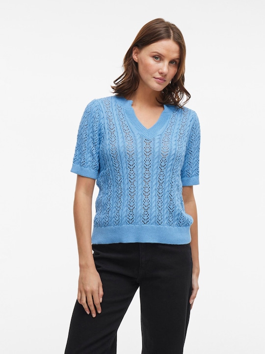 Produktbild Vila Kurzarm Stricktop (XS)