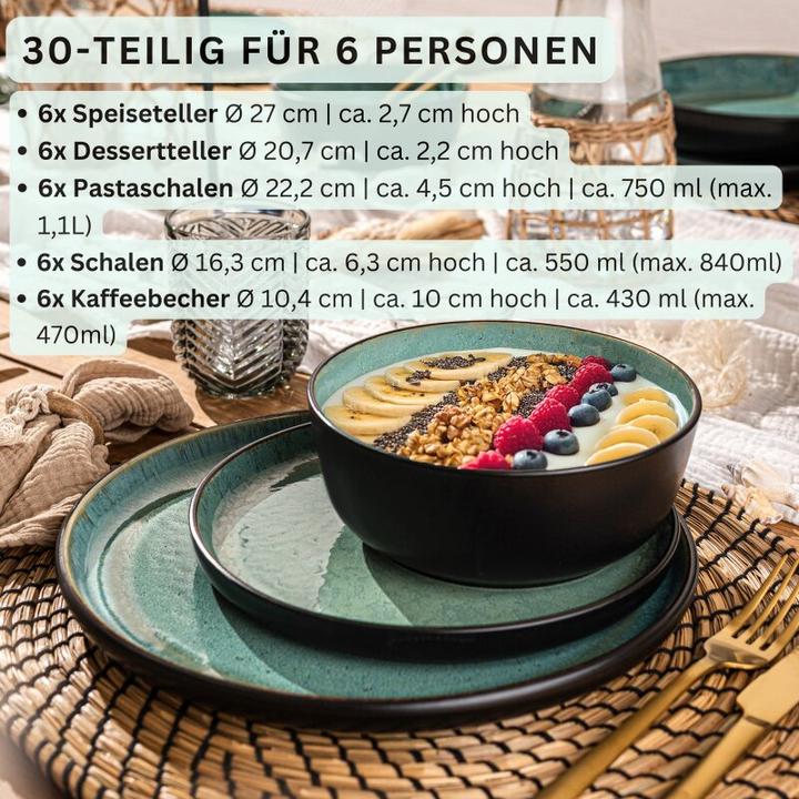 Produktbild Sänger Geschirr Kombiservice Fiji (30 Stk.)