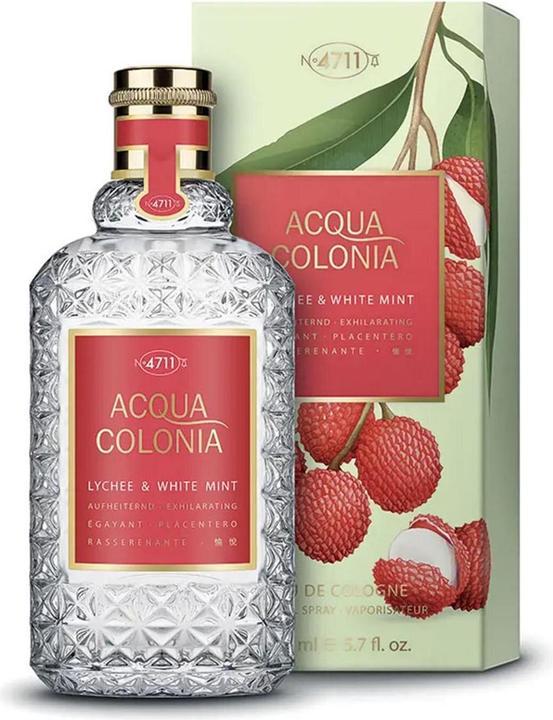 Image du produit Acqua Colonia 4711 4711 Acqua Colonia Eau de Cologne Lychee & White Mint 100 ml (Eau de cologne, 100 ml)