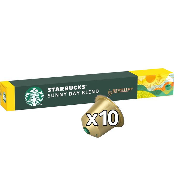 Actual product image Starbucks Sunny Day Blend by Nespresso (10 x Port.)