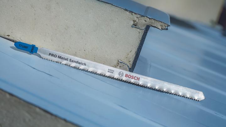 Produktbild Bosch Professional Zubehör PRO Metal Sandwich T718BF Stichsägeblatt, 180 mm, 3-tlg.