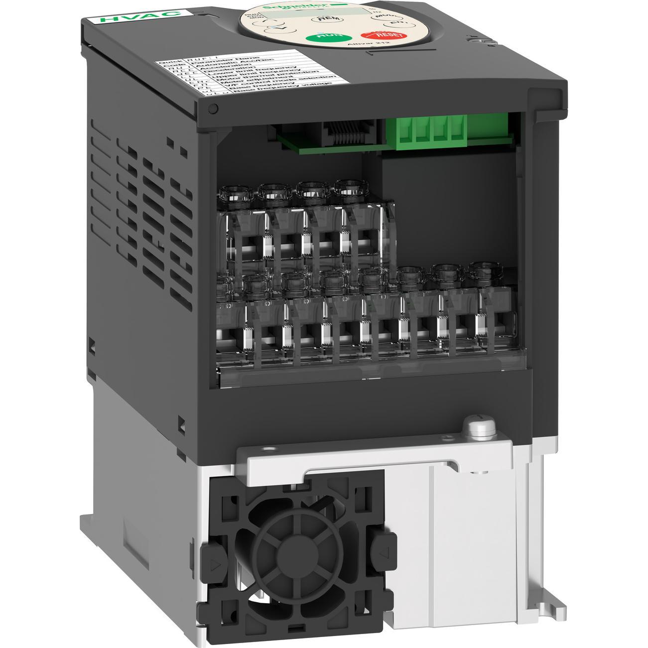 Thumbnail - Schneider Electric, Frequenzumrichter, Frequenzumrichter ATV212, 22kW, 480V, 3- ATV212HD22N4