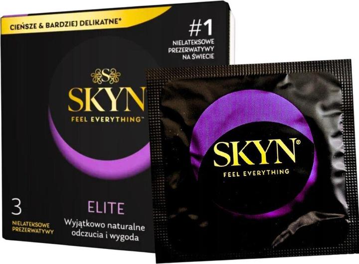 Produktbild Unimil Skyn Feel Everything Elite Non-Latex Condoms 3Pcs (3 Stk.)