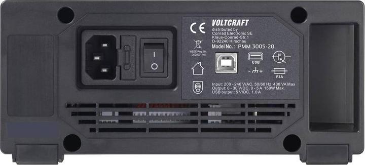 Actual product image Voltcraft PMM 3005-20 Multimeter and power supply digital CAT II 600 V display (C (CAT II 600V, Table multimeter)