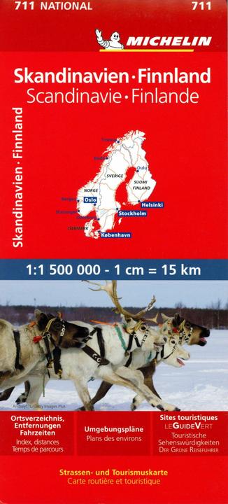 Produktbild Michelin Skandinavien - Finnland 1 : 1 500 000