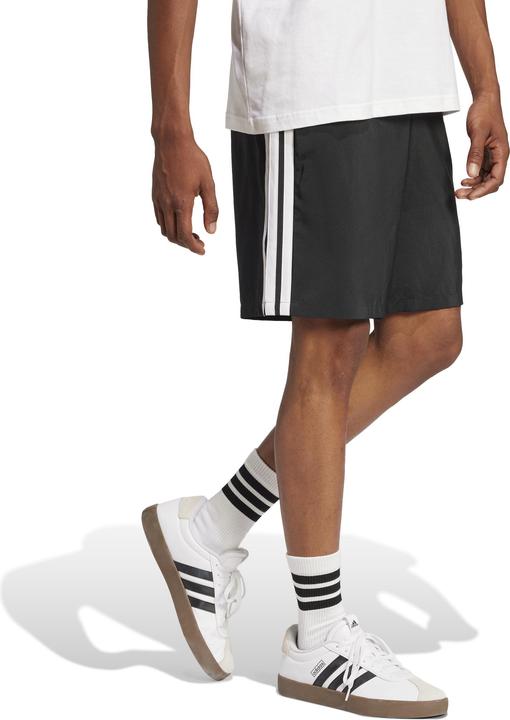 Produktbild adidas Herren Essential Three Stripes Chelsea Base Short, Black/White, L (L)