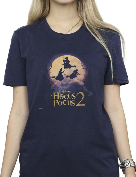 Immagine prodotto Disney Hocus Pocus Witches Flying Maglietta Ampia Donna (XL)