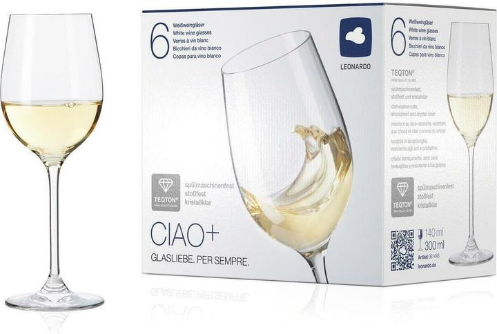 Actual product image Leonardo Ciao+ (14 cl, 1 Glass, White wine glasses)