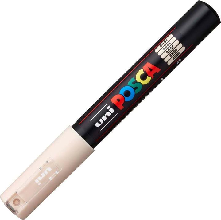 Actual product image Posca Marker PC-1M round tip (Beige, 0.70 mm, 1 x)