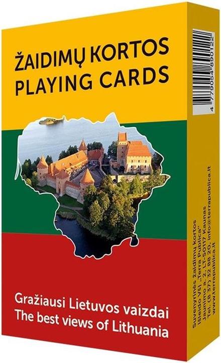 Immagine prodotto No Name Gioco Di Carte Bei Paesaggi Lt (Lituano, Inglese)