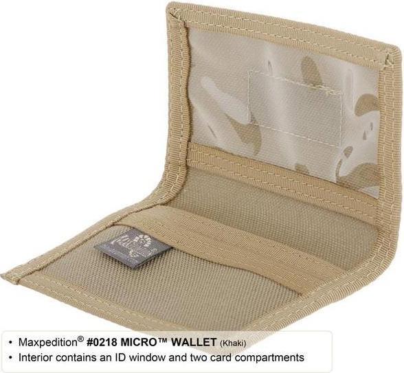 Actual product image Maxpedition MICRO Wallet