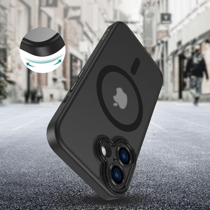 Actual product image Tech-Protect MagCam MagSafe iPhone 16 Case - Semi-transparent (Apple iPhone 16)