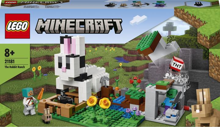Actual product image LEGO The rabbit ranch (21181, LEGO Minecraft)