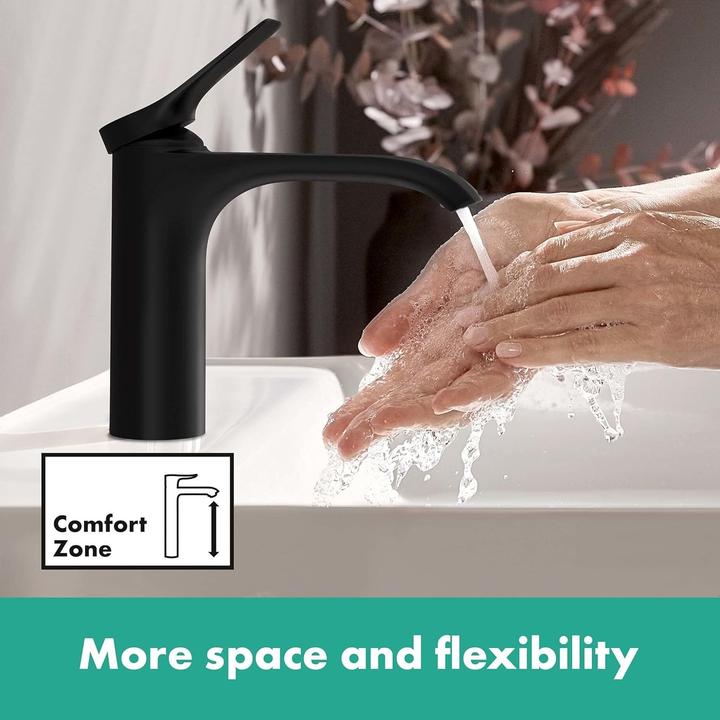 Produktbild hansgrohe Vivenis Einhebel-Waschtischmischer 110 (mattschwarz)