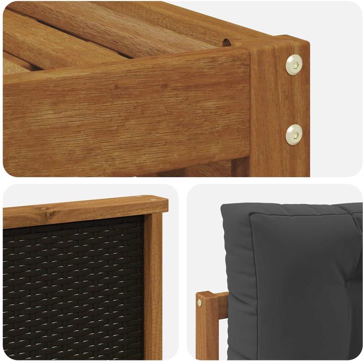 Produktbild vidaXL Outdoor-Sofa